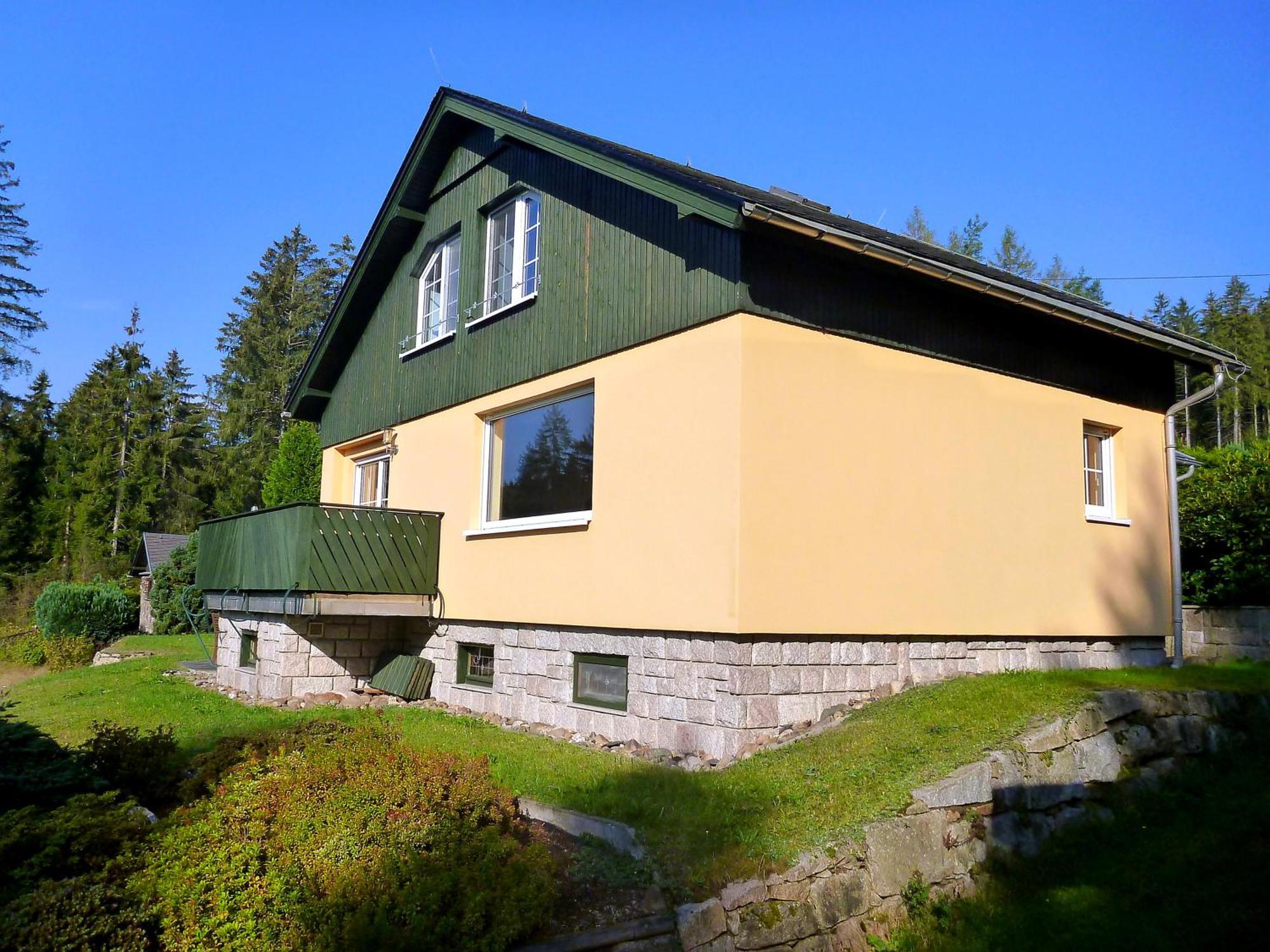 Exklusives Ferienhaus "Waldzauber" Ruhe Und Natur Pur Am Waldrand Geniessen Schönheide Eksteriør bilde