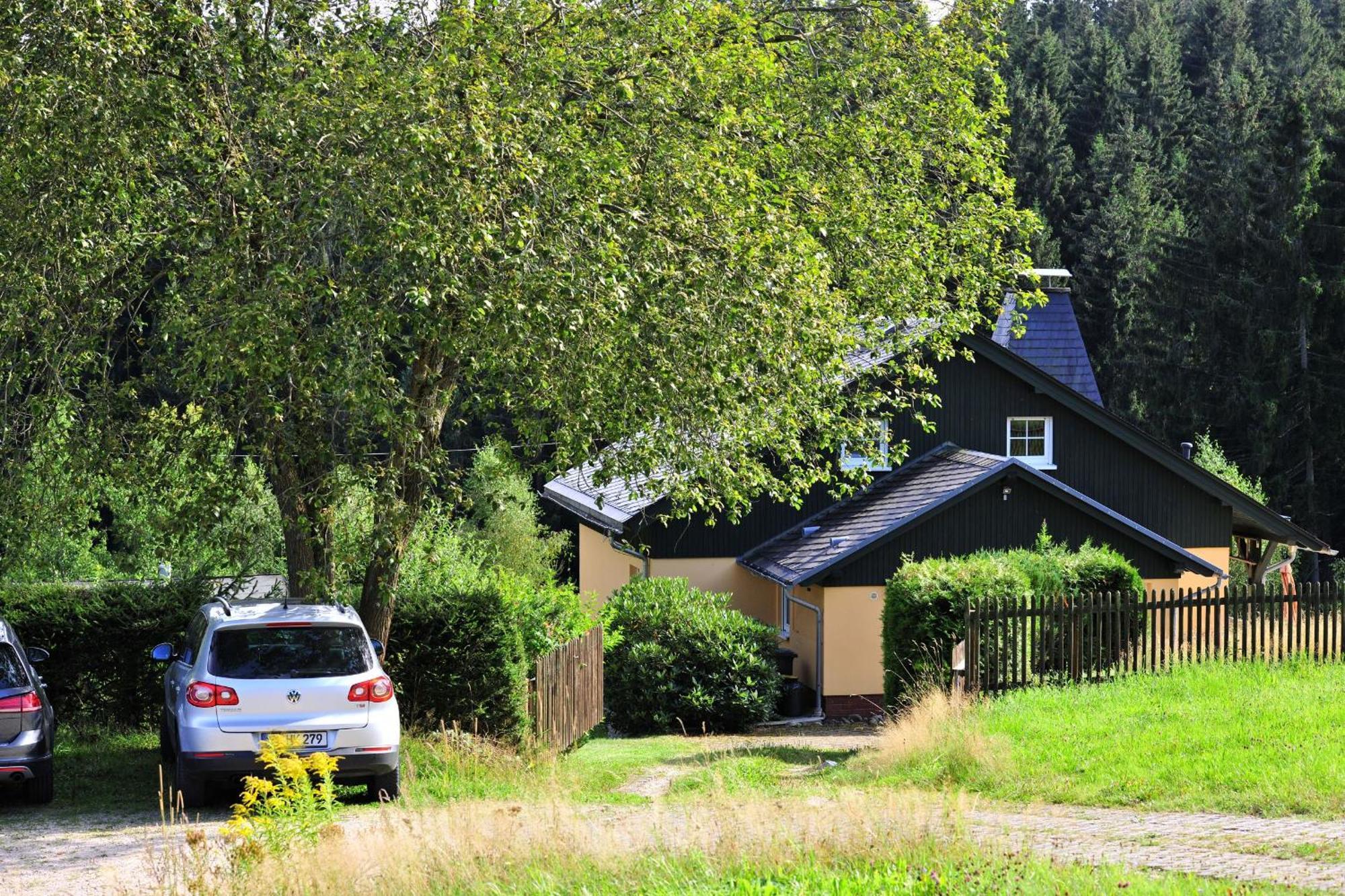 Exklusives Ferienhaus "Waldzauber" Ruhe Und Natur Pur Am Waldrand Geniessen Schönheide Eksteriør bilde