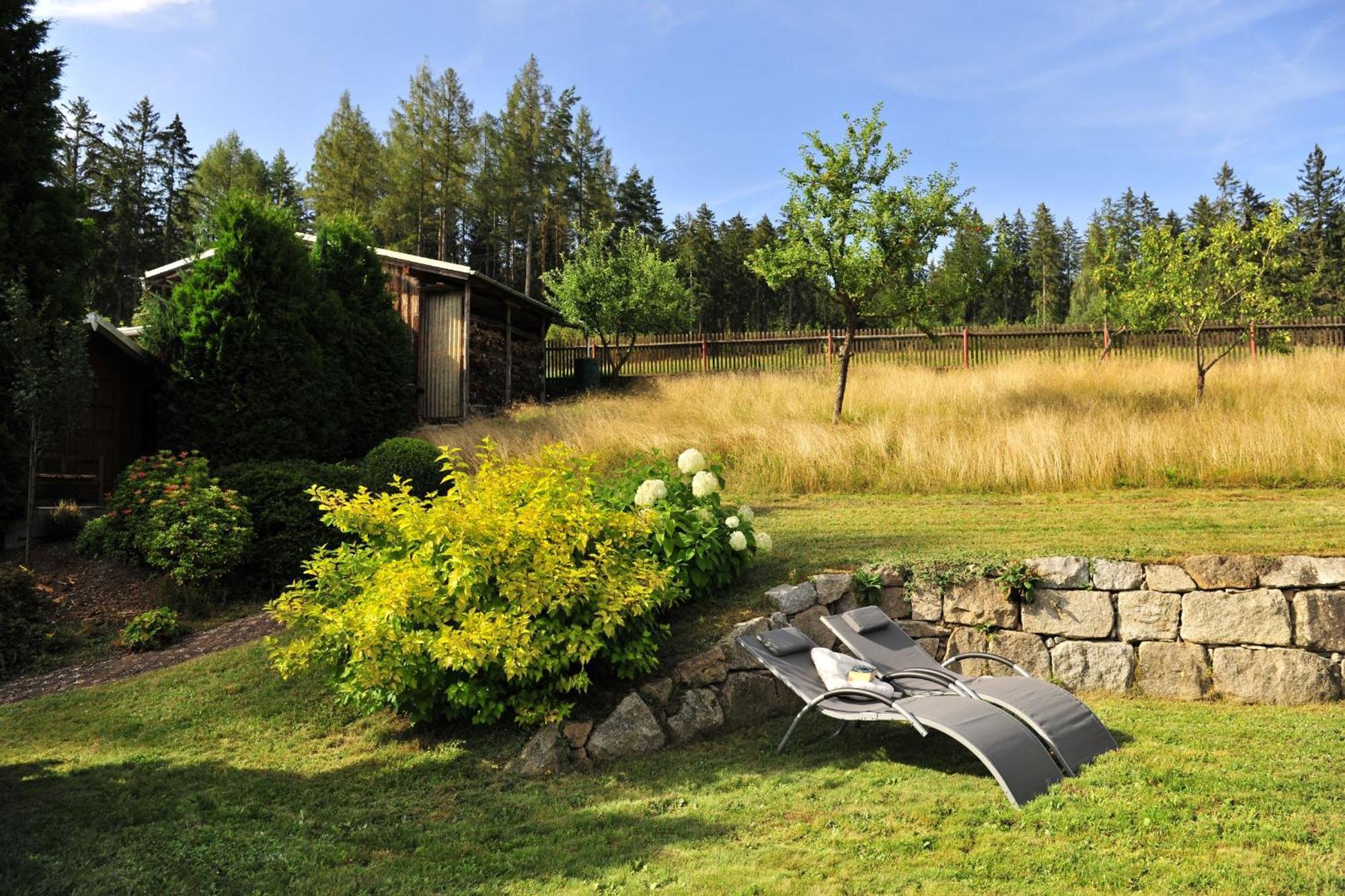 Exklusives Ferienhaus "Waldzauber" Ruhe Und Natur Pur Am Waldrand Geniessen Schönheide Eksteriør bilde
